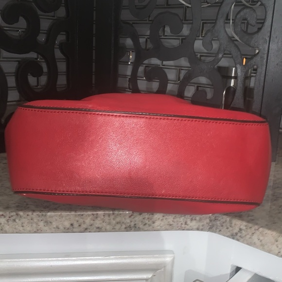 Michael Kors beautiful red color with tan interior - Picture 4 of 8